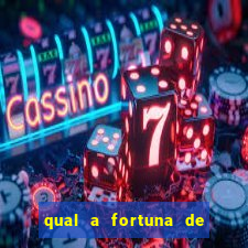 qual a fortuna de aloisio chulapa